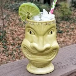BarProducts.com BAR SUPPLIES BarConic® 12 Oz Tiki Drinkware – Funny Face