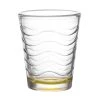 BarProducts.com BAR SUPPLIES BarConic® 1.75 Oz Yellow Wave Shot Glass