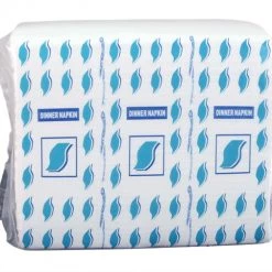 BarProducts.com 1/8 Fold 15"X17" White Dinner Napkins - Case Of 20 Packs BAR SUPPLIES