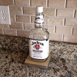 BarProducts.com KITCHEN, DINING & SERVICE CHOOSE YOUR PATTERN - Counter Caddies™ - 1.75 Liter Liquor Bottle Pad
