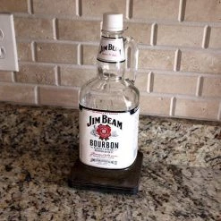 BarProducts.com Counter Caddies™ With STAINED Finish - 1.75 Liter Liquor Bottle Pad KITCHEN, DINING & SERVICE