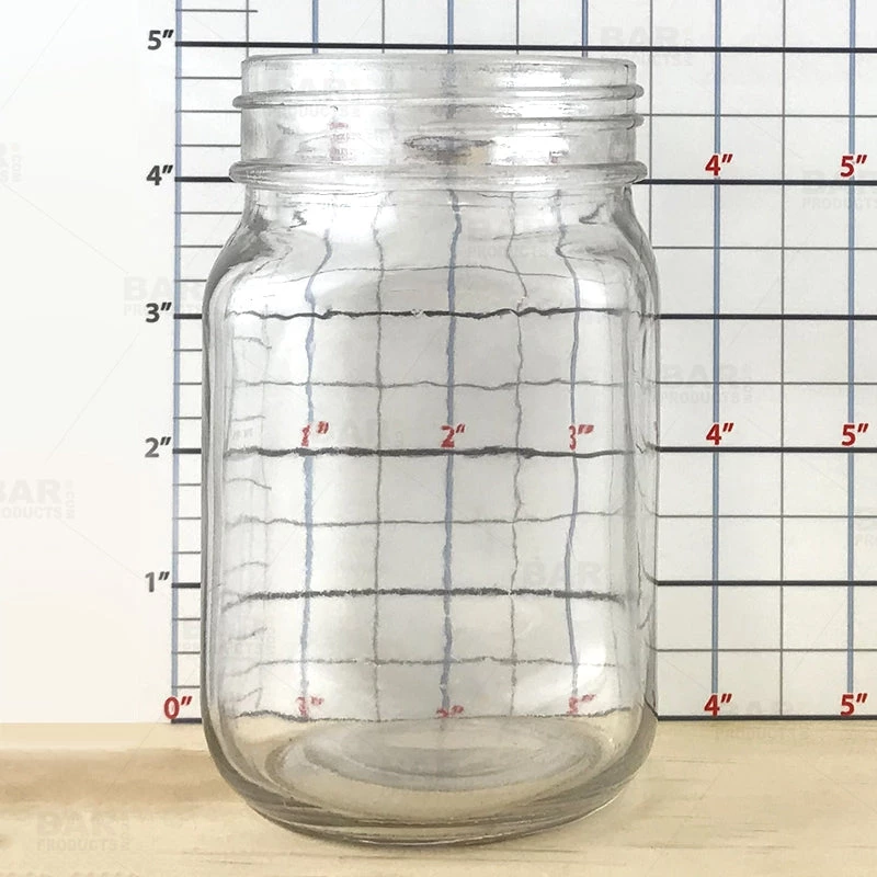 12_oz_mason_jar_mug_glass_with_no_handle.jpg BarProducts.com BAR SUPPLIES BarConic® Glassware - Mason Jar Mug Glass W/ No Handle - 12 Ounce