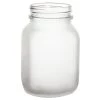 BarProducts.com BarConic® Mason Jar Glass With No Handle - Frosted - 20 Ounce - Case Of 36 BAR SUPPLIES