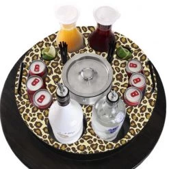 BarProducts.com Wood VIP Bottle Service Tray - 18 Inch - Choose Your Pattern