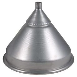 BarProducts.com Aluminum Strainer Funnel - 1 Quart Bar Sinks & Ice Wells