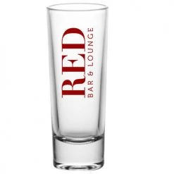 BarProducts.com 2oz Custom BarConic® Tall Shot Glasses - Clear
