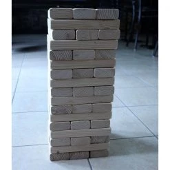 BarProducts Handcrafted Giant Block Stacking Game Woodshop Made In The USA