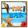 BarProducts.com 3.5in Square Foam Coaster - Tiki Beach Design