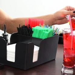 BarProducts.com Super Savers Bar Caddy - 5 Compartment - Color Options