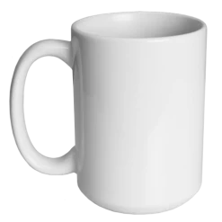 BarProducts.com Custom Coffee Mug - Blank - 15 Ounce