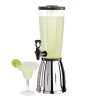 BarProducts.com SPECIAL COLLECTIONS Beverage Dispenser W/ Ice Tube - 3 Quart - Stainless Steel