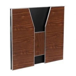 BarProducts.com Portable Bar - Walnut Laminate - 4 FT.