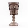 BarProducts.com BarConic® Plastic Stemmed Skull Cup - Smoke - 12 Ounce SPECIAL COLLECTIONS