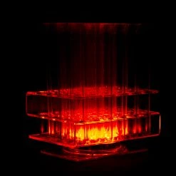 BarProducts.com BAR SUPPLIES Multi-Color LED Light Up Test Tube Trays – 24 Hole
