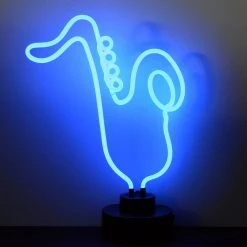 BarProducts.com BAR DECOR Saxophone Neon Sculpture