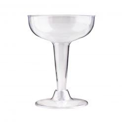 BarProducts.com SPECIAL COLLECTIONS Plastic Champagne Coupe - 4 Ounce - 20 Pack
