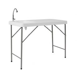 BarProducts.com Foldable Portable Outdoor Table/Sink Combination - 4 Foot SPECIAL COLLECTIONS