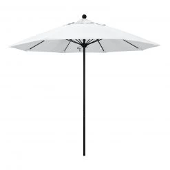 Bar Products SPECIAL COLLECTIONS California Umbrella 9' Pole Push Lift SUNBRELLA With Black Aluminum Pole - Color Options