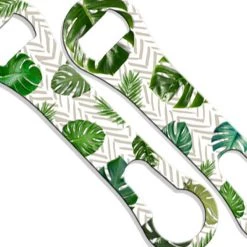 BarProducts.com V-Rod® Bottle Opener - Monstera Design
