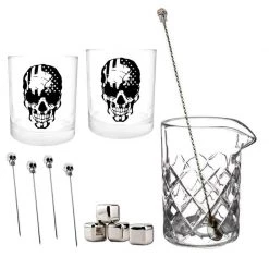 BarProducts.com BarConic® Skull Whiskey Set SPECIAL COLLECTIONS