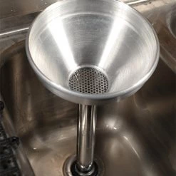 BarProducts.com Aluminum Strainer Funnel - 1 Pint