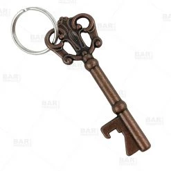 BarProducts.com BarConic® Handheld Bottle Opener - Antique Copper Key