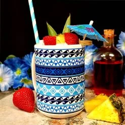 BarProducts.com Aztec Pattern Ceramic Mugs - Color Variants - 15 Oz 2 BarProducts.com Aztec Pattern Ceramic Mugs - Color Variants - 15 Oz