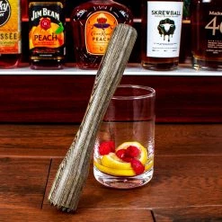 BarProducts.com Bamboo Black Pakka Muddler