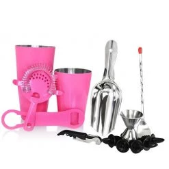 BarProducts.com Bartender Tote Bag - Pink Camo Design