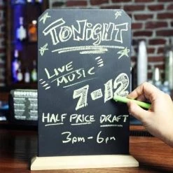 BarProducts Handcrafted Bar Top Chalkboard