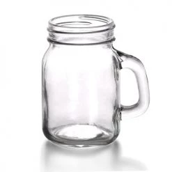 BarProducts.com BarConic® 4.5 Oz Mason Jar Glass With Handle