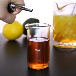 BarProducts.com BAR TOOLS BarConic® 2 Spout Jigger - Measuring Beaker