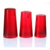 BarProducts.com BarConic® Red Stackable Pebbled Tumblers - 12 Pack 5 BarProducts.com BarConic® Red Stackable Pebbled Tumblers - 12 Pack
