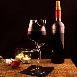 BarProducts.com BarConic® Stemmed Rose Glass - 8 Ounce