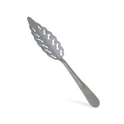 BarProducts.com BarConic® Stainless Steel Absinthe Spoon - Leaf