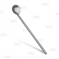 BarProducts.com BarConic® Stainless Steel Straw/Spoon - 7.5 Inch Master Mixology