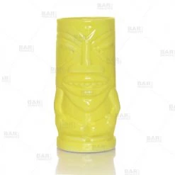 BarProducts.com BarConic® 12 Oz Tiki Drinkware – Yellow