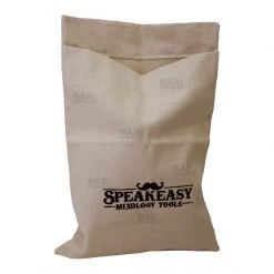 BarProducts.com Vintage Style Lewis Canvas Ice Crushing Bag - Speakeasy BAR TOOLS