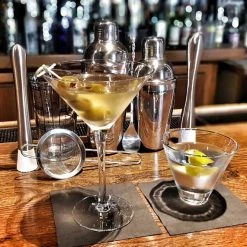 BarProducts.com BAR TOOLS BarConic® “Bar In A Box” – 15 Piece MARTINI Home Bar Set