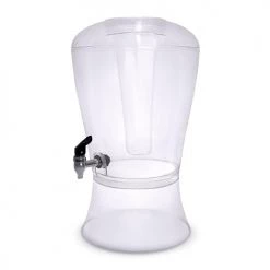 BarProducts.com BAR SUPPLIES 3 Gallon Beer Tower With Ice Fill Base And Ice Tube