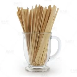 BarProducts.com BAR SUPPLIES Birch Cocktail / Coffee Stir Sticks - 7 Inch - Box Of 1000