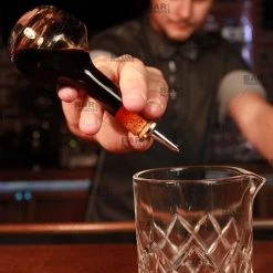 BarProducts.com BarConic® Bitters Bottle - Glass - 3 Ounce