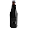 BarProducts.com Unique Bottle Openers Neoprene Bottle Cooler W/ Bottle Opener - Black 2 BarProducts.com Unique Bottle Openers Neoprene Bottle Cooler W/ Bottle Opener - Black