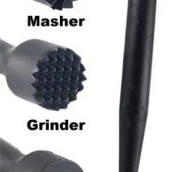 BarProducts.com BAR TOOLS Muddler - Black Plastic - 8.5