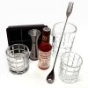 BarProducts.com Block Whiskey Kit With Gunmetal Plated Bar Tools