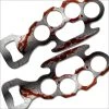 BarProducts.com Kolorcoat™ Knuckle Buster Bottle Opener - Blood Splatter