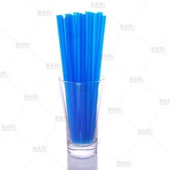 BarProducts.com BAR SUPPLIES BarConic® 8" Straws - Blue