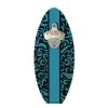 BarProducts Handcrafted Woodshop Made In The USA Swirls Wooden Surfboard Wall Mounted Bottle Opener