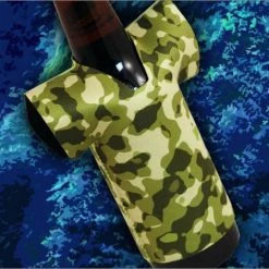 BarProducts.com Party Supplies Bottle Cooler - T-Shirt Style - Camo Forest