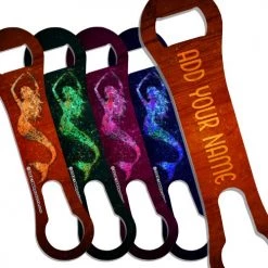 Bar Products V-Rod® Bottle Opener - Customizable - Grunge Mermaid - Color Variations Bartending Bottle Openers
